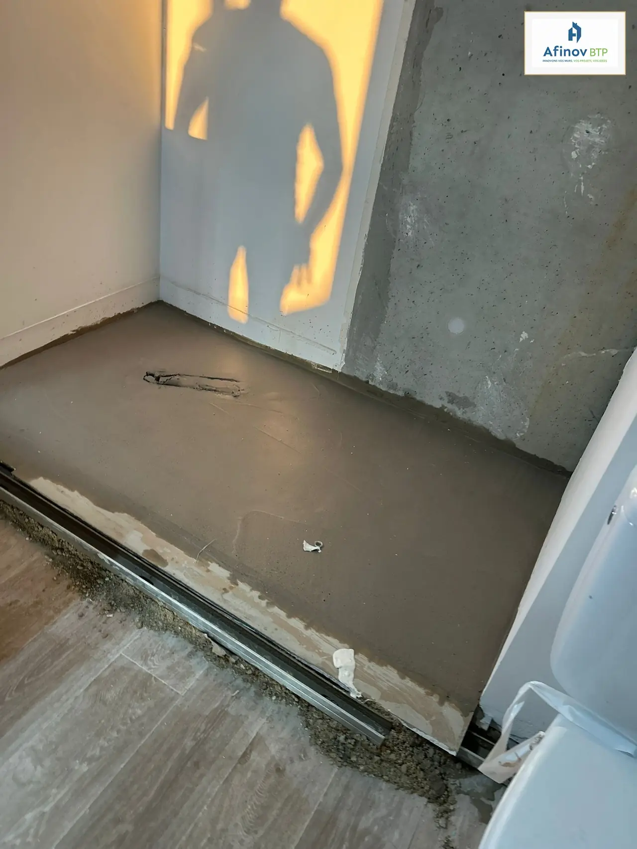 Salle de bain, Bagneux : démolition et préparation