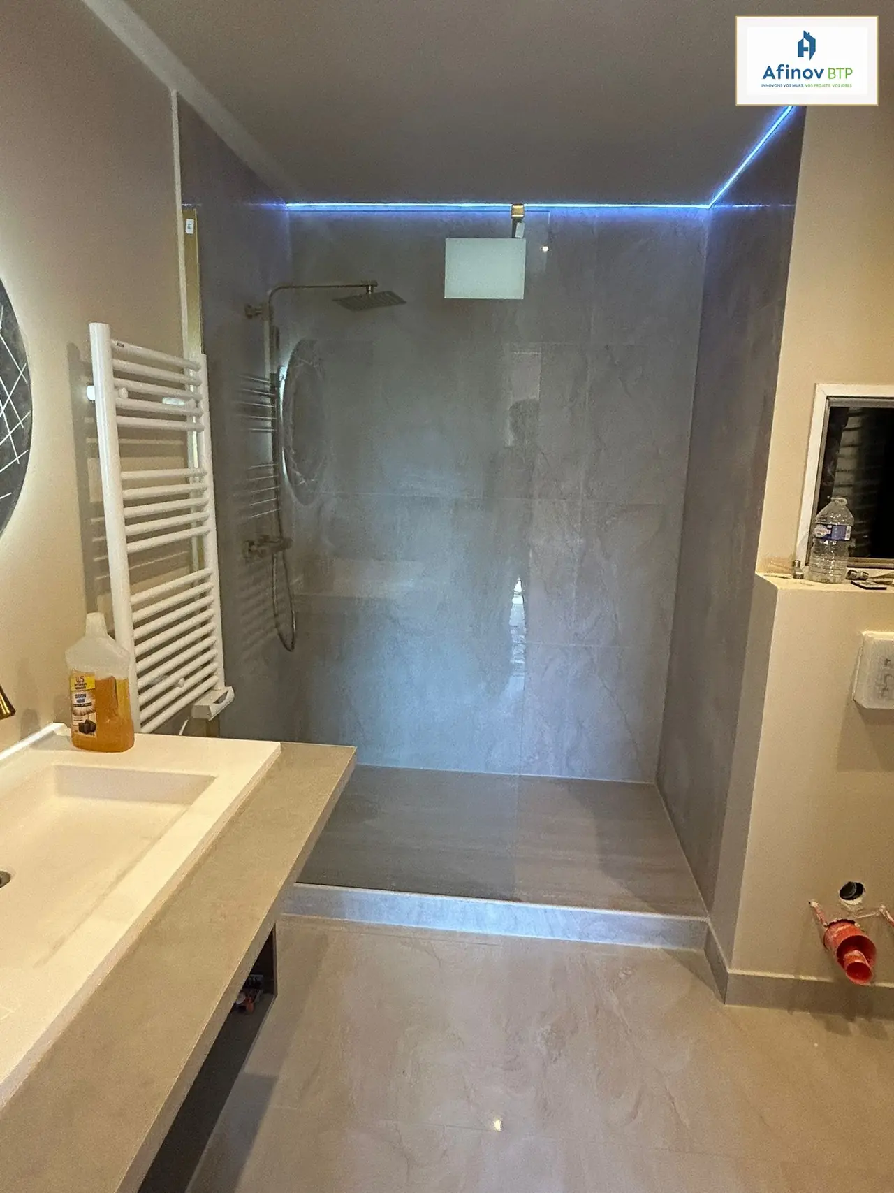 Salle de bain, Bagneux : finitions et livraison