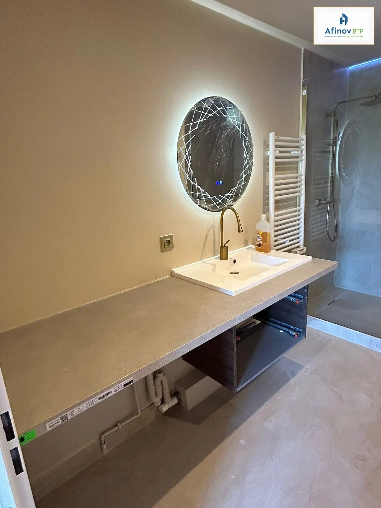 Salle de bain, Bagneux : finitions et livraison