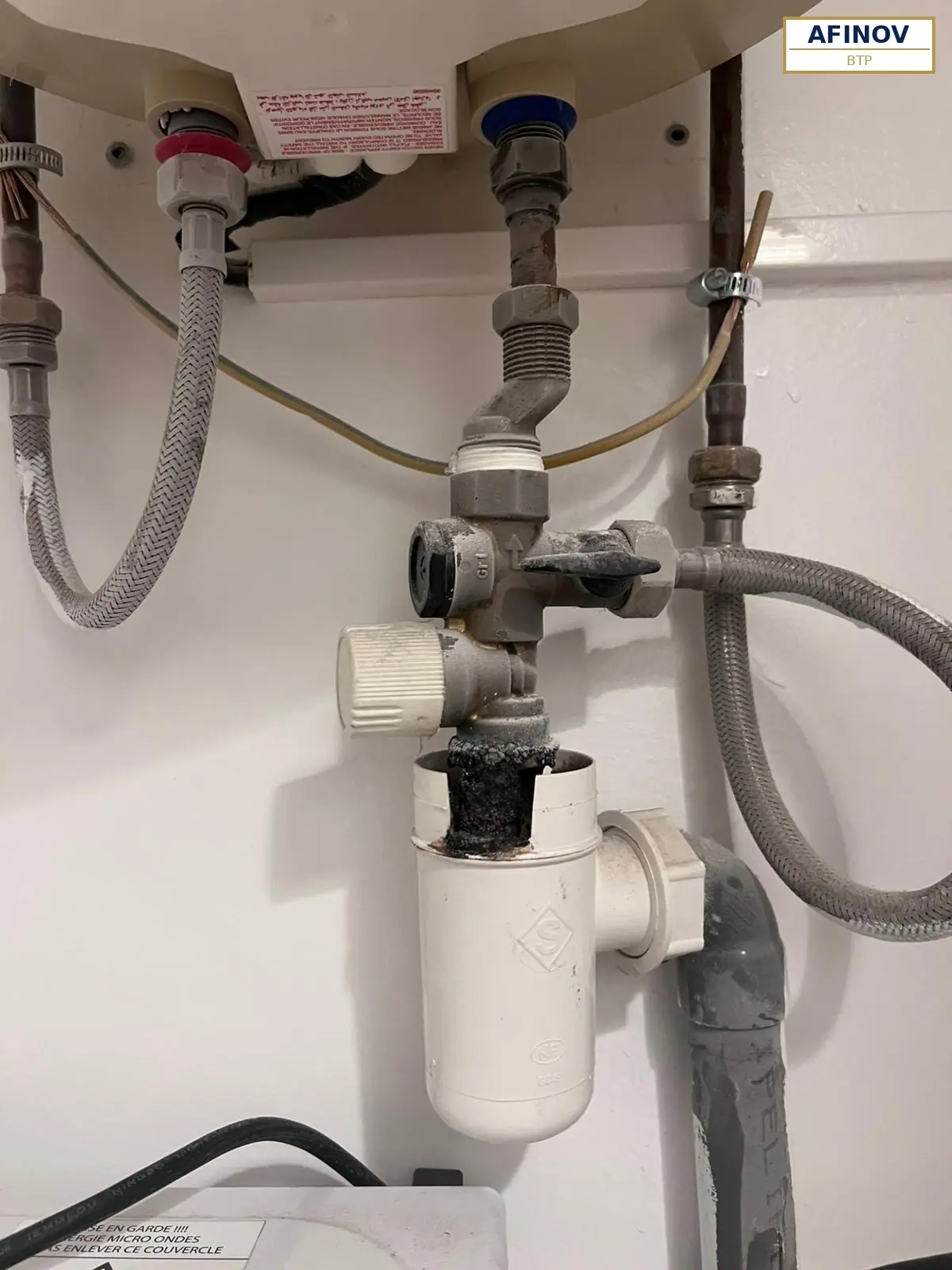 Chauffe-eau connecté, avant les travaux